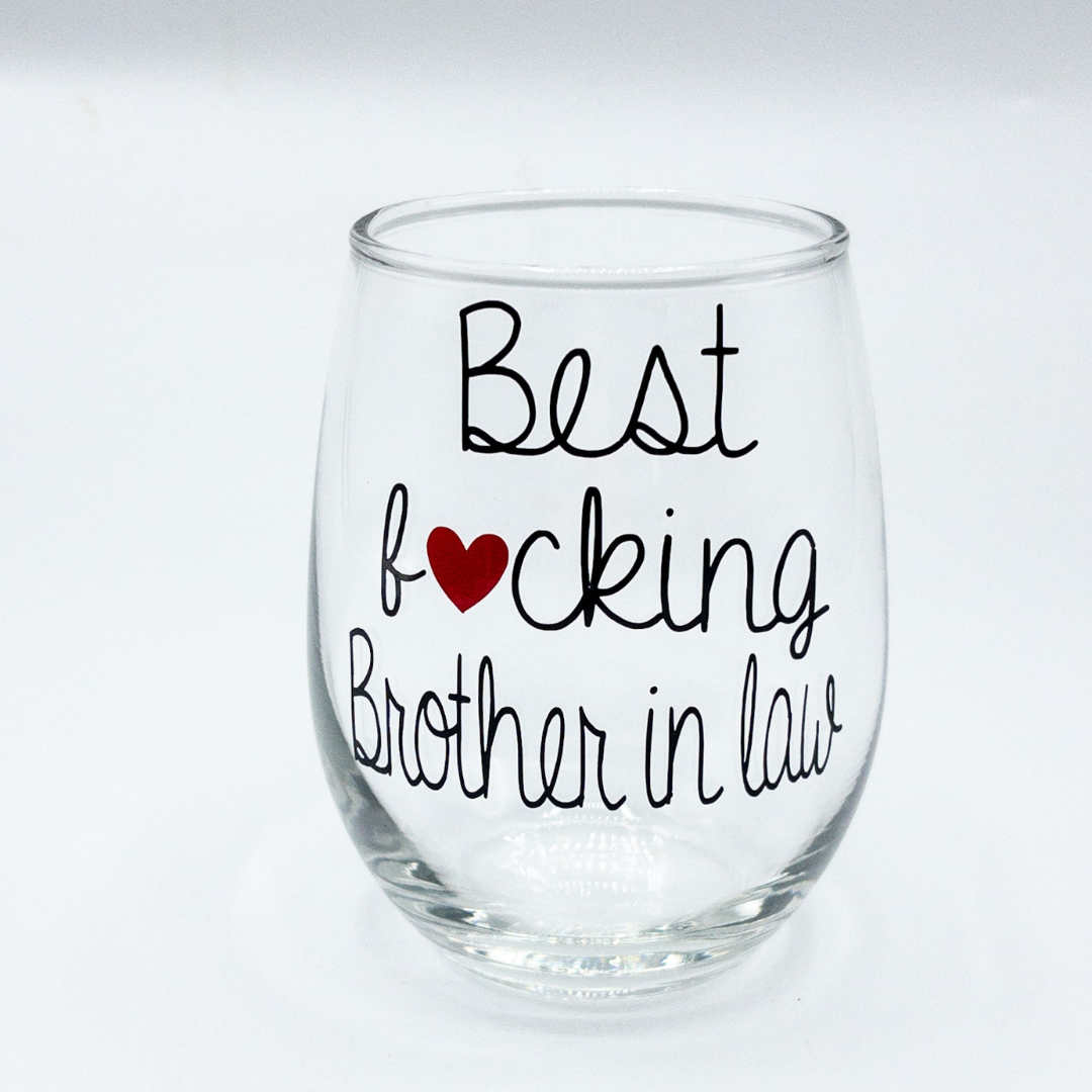 BEST F❤CKING GIGI wine glass – Fbombs & Booze