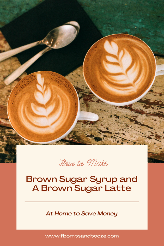 Brown Sugar Syrup & Brown Sugar Latte Recipes for Your At Home Bar