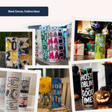 20oz SUBLIMATION SKINNY EDGE TUMBLER