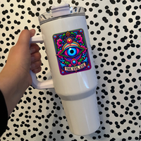 The Evil Eye Tarot Card 40oz Tumbler