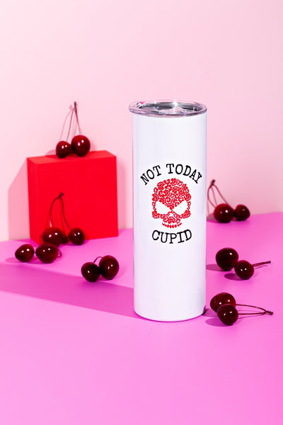 not today cupid coffee tumbler