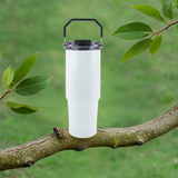 30oz SUBLIMATION TRI-SIP TUMBLER