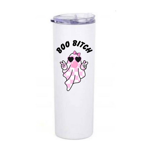 Boo Bitch Ghost Coffee tumbler