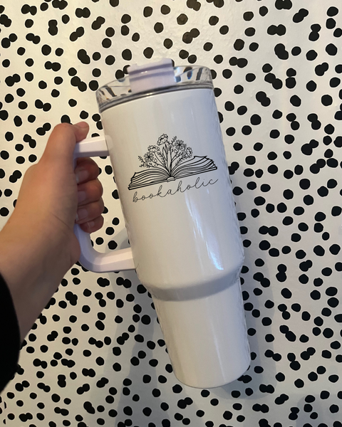 Bookaholic 40oz Tumbler