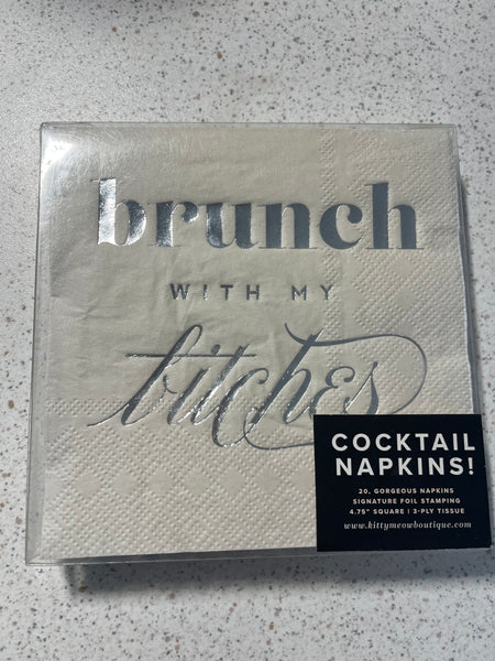 Brunch With My Bitches Napkins
