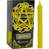 Mini Ritual Candles Yellow (Pack of 20)