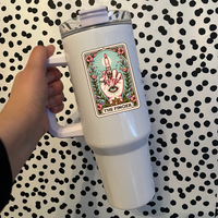 The Finger Tarot Card 40oz Tumbler