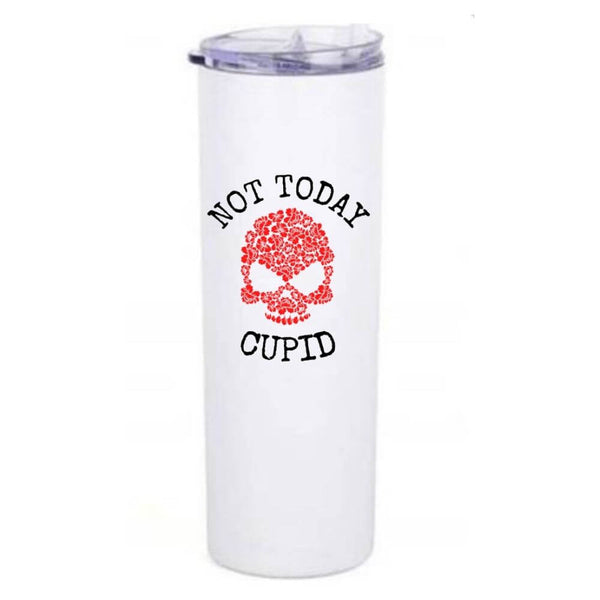 Not today cupid insulated coffee tumbler