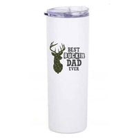 BEST BUCKING DAD EVER 20oz travel tumblerBest Bucking Dad Ever Father's Day Gift