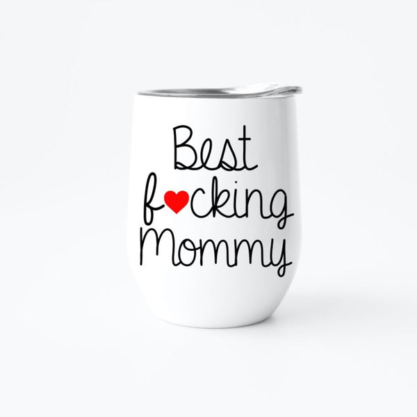 Best Mom Gifts - Thanks for Being My Mom Funny Wine Tumbler